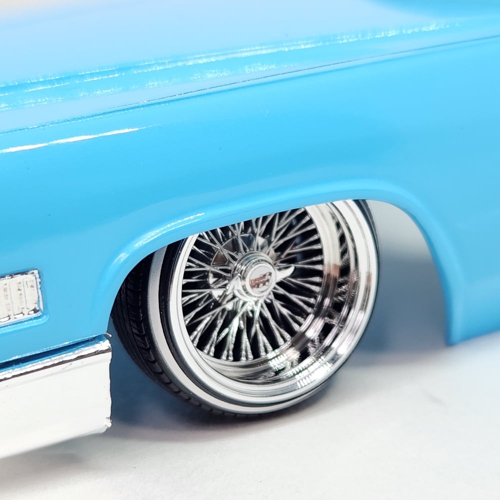 1:25 17 inch cross lace | Lowrider Model Car Parts