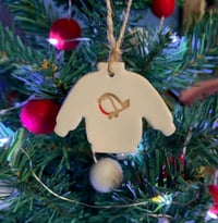 Image 8 of Ceramic Christmas Jumpers (set of 2)