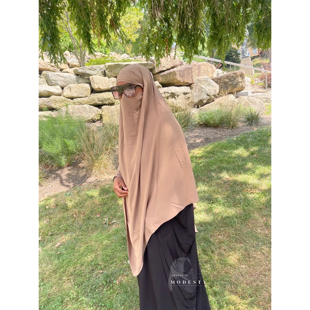 Overhead Khimar  (Taupe)