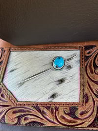 High Blue Kingman Cowboy Toothpick 