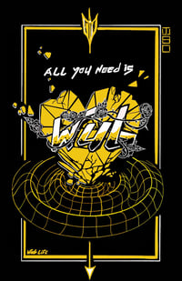 LTD All You Need Is Wub Poster (Gold Edition)