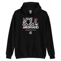 Image 1 of LOVEDCGOGO "A MITCHCRAFT JOINT" Dark Unisex Hoodie (see color options)