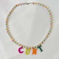 Image 1 of Charisma, Uniqueness, Nerve, and Talent- Necklace