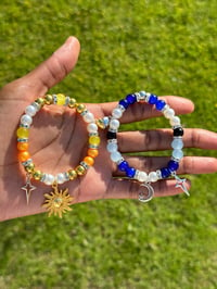 Image 5 of Sun and Moon Matching Bracelets 