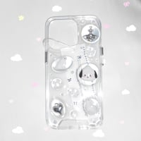 Image 2 of one of dream — bunny loves pochacco phonecase