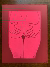 Image 2 of 'Handful' blockprints