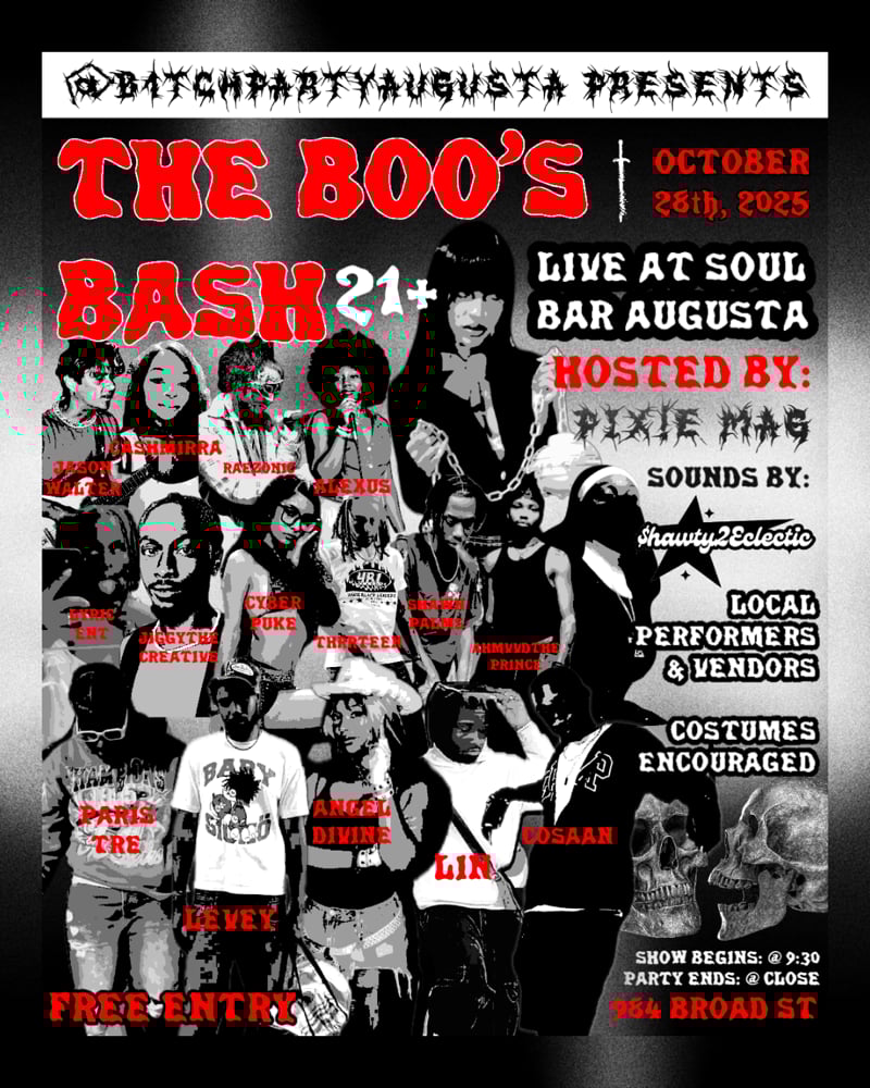 Image of BOO’S BASH POSTER
