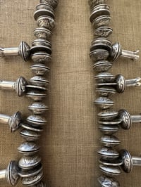 Image 3 of Mercury Dime Squash Blossom Necklace 