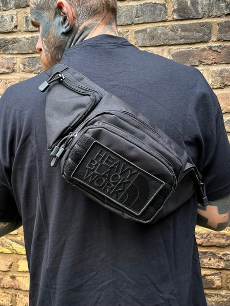 Image of Heavy Blackwork Combat Beltbag