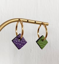 Image 6 of Boucles d'oreilles modulables Chloé multicolores