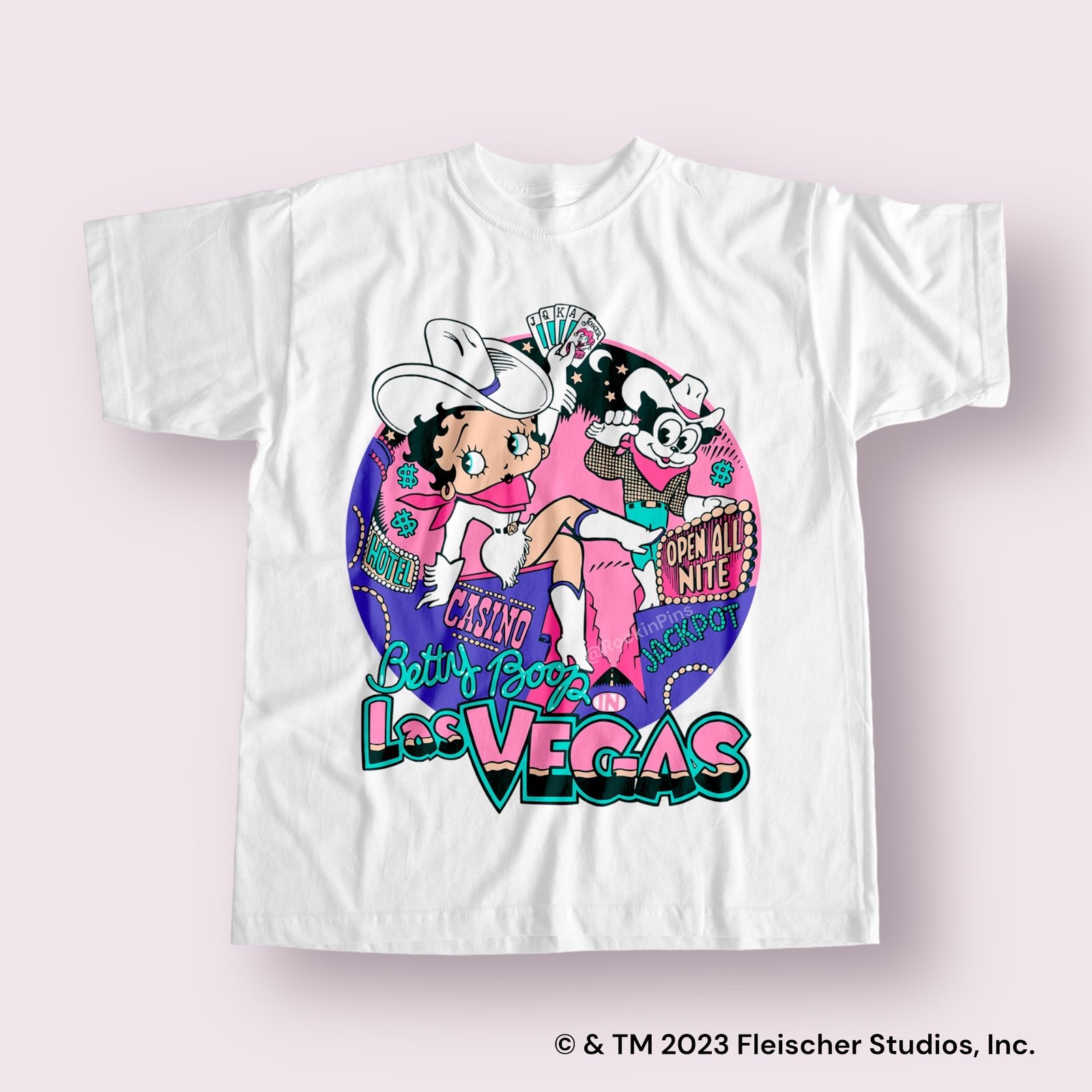 Betty Boop - Las Vegas T Shirt | Rockin Pins