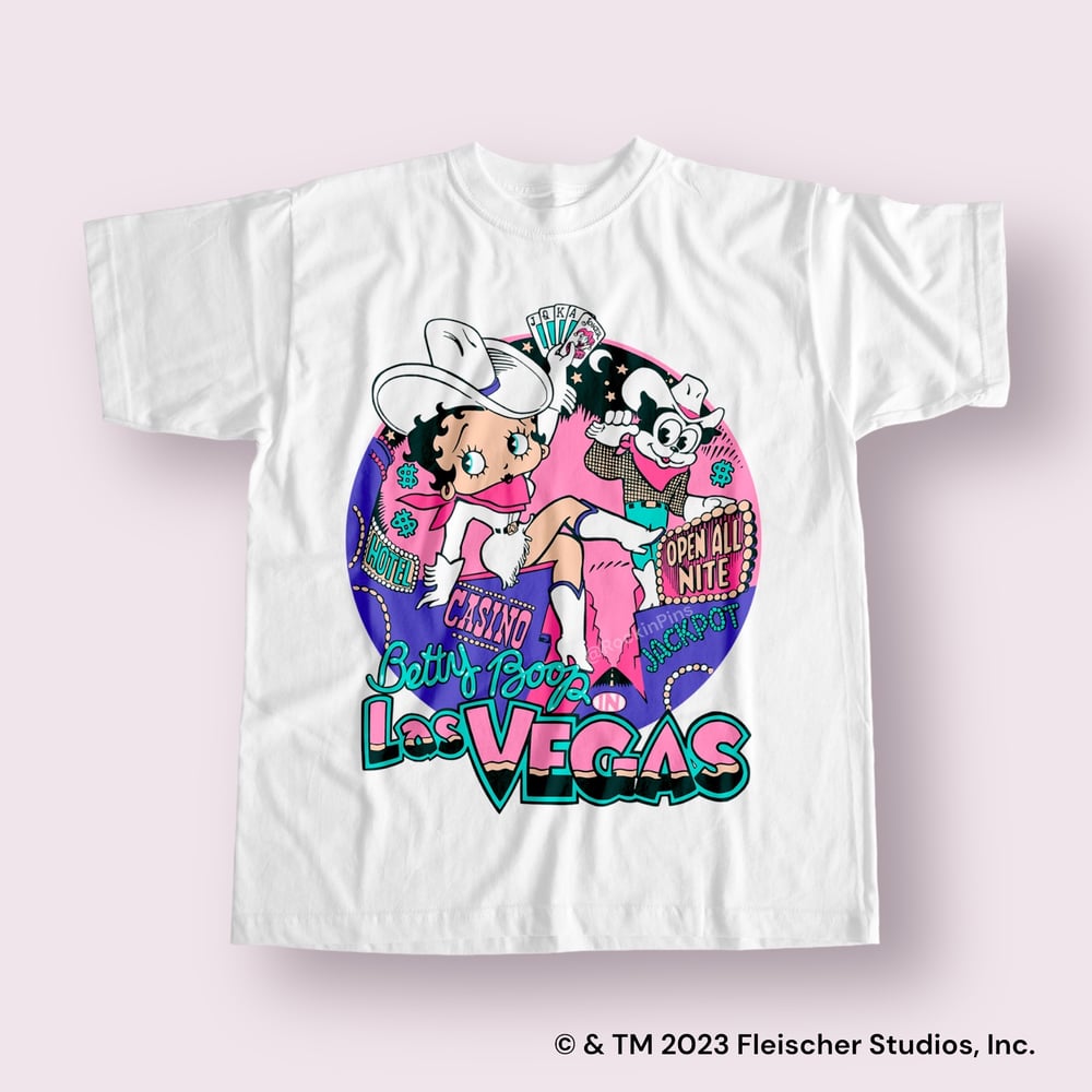 Betty Boop - Las Vegas T Shirt