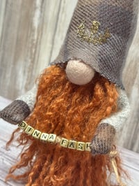 Image 3 of Outlander inspired Dinna Fash lambswool tartan gnome