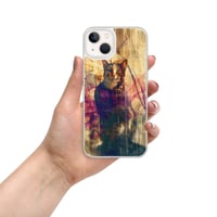 Image 22 of Beautiful Colorful Oil Painting Tabby Cat Inspired Clear Case for iPhone®