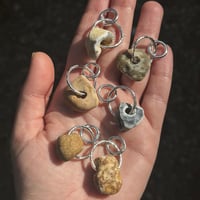 Image 1 of Hagstone and silver pendants