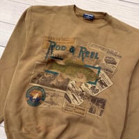 Image 2 of Vintage Rod & Reel Crewneck - M