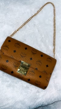 Image 2 of MCM GOLD CHAIN PURSE