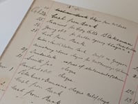 Image 4 of Antique Hardback Ledger