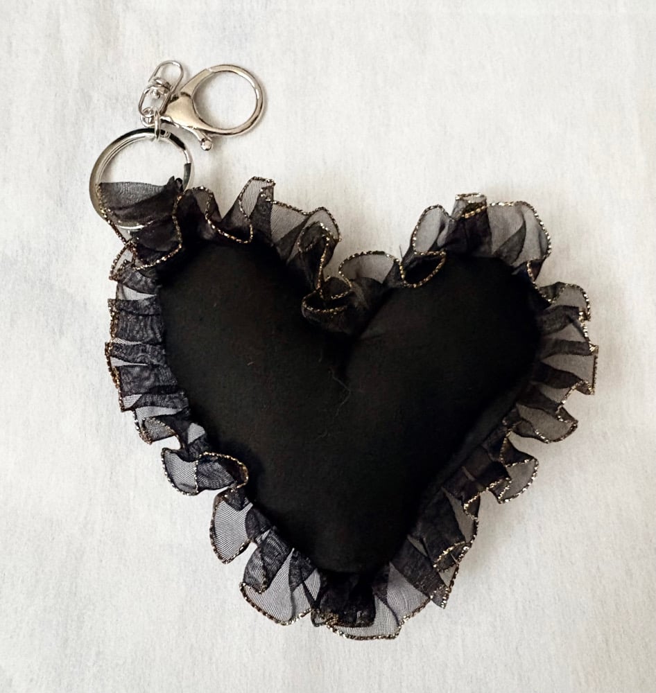 Image of Wild Heart Ruffle Bag Charms
