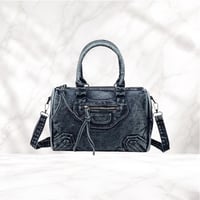 Image 2 of Blue Denim Speedy Bag