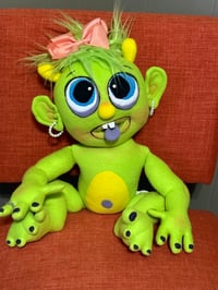 Image of Bitzy Fae, Lime Green Monster Girl