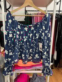 Image 1 of NWT off shoulder boho top