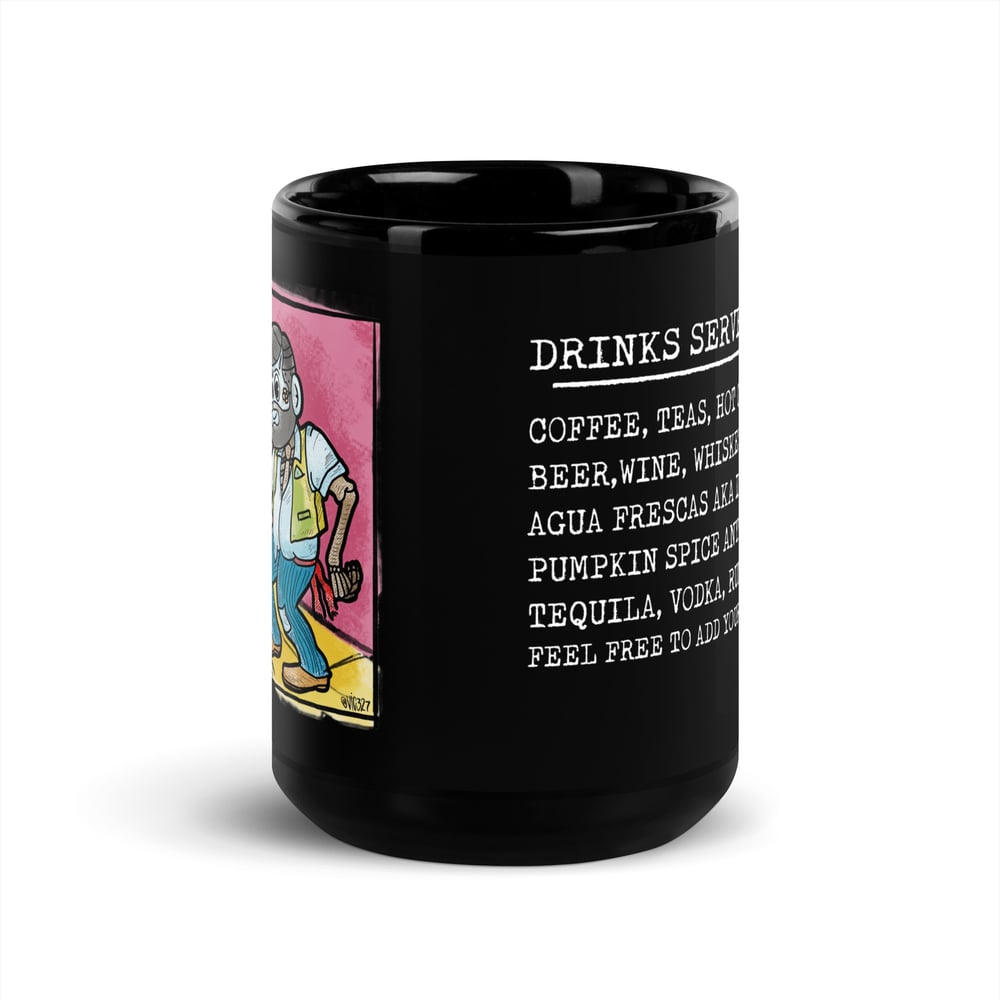 El Borracho-Black Glossy Mug