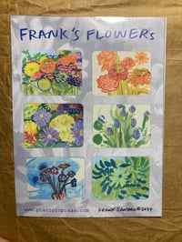 Image 3 of Flower Sticker set of 4