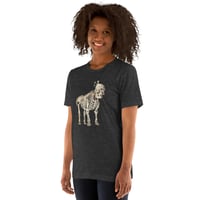 Image 21 of Antique Anatomical Illustration Human and Elephant Skelton Unisex t-shirt