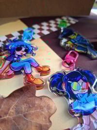 Image 3 of Gorillaz Saturn Barz keychains | Gorillaz