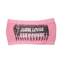 Image 1 of JESUS LOVES SW PINKIE 