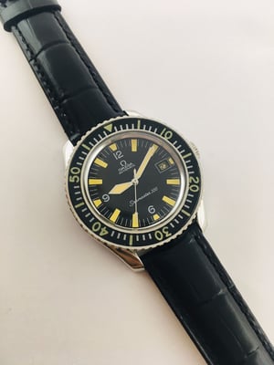 Image of omega seamaster 300 automatic sports mens watch,cal 562-166.024.(BL-31)CROWN KEY ISSUE.