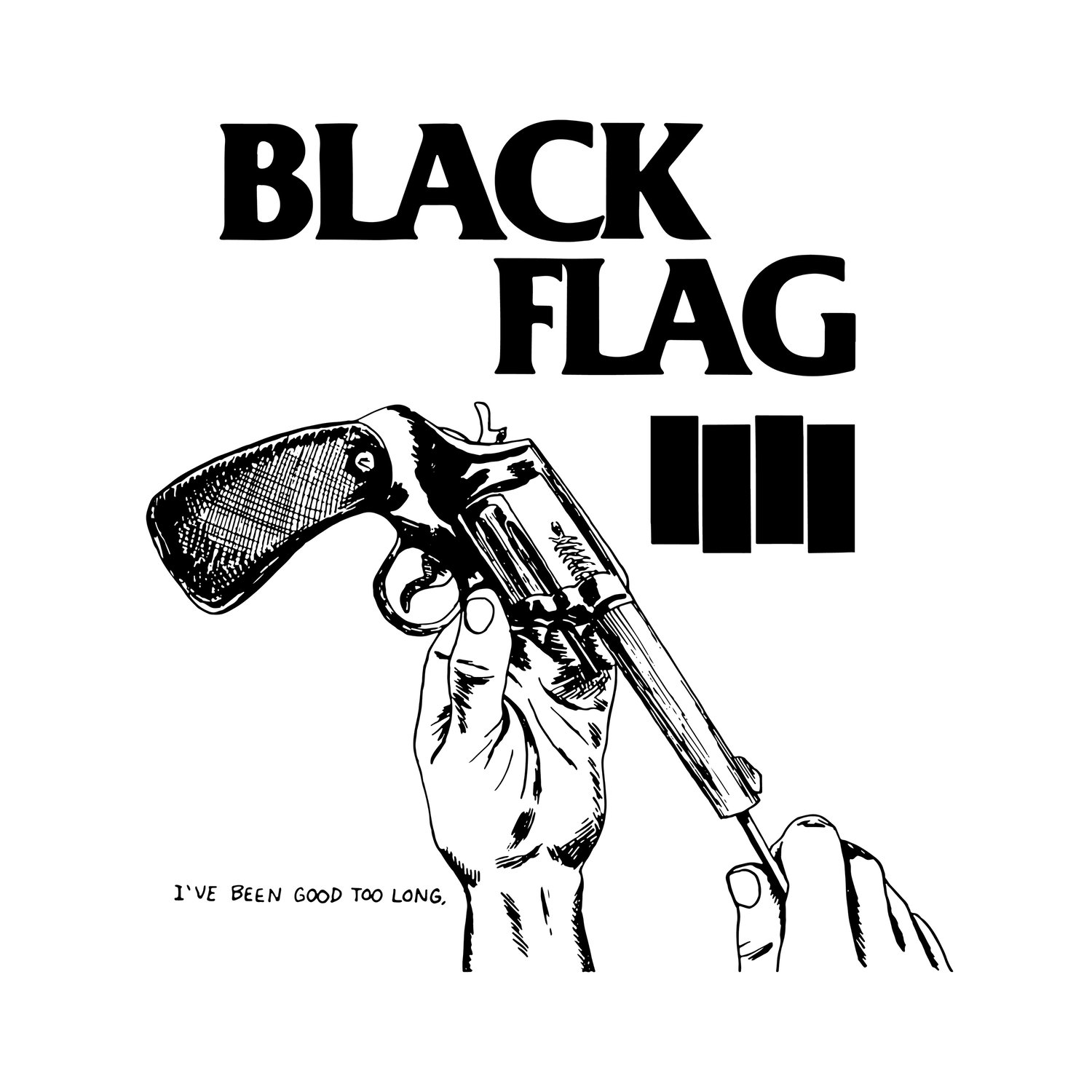 Image of BLACK FLAG - Bootleg T-Shirt