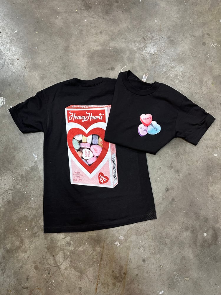 Image of Heavy Hearts Tattoo "Valentines Day exclusive T-shirt"