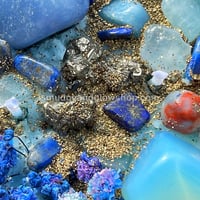 Image 6 of "Blue Goddess Energy" Intention Candles - Women Empowerment