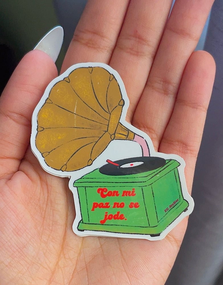 Image of Gramófono Sticker