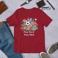 Image 6 of Play Hard Play Well Unisex t-shirt
