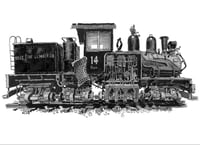 Image 1 of Shay Locomotive no. 14