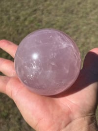 Image 12 of Star Rose Quartz Sphere #2642