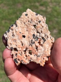 Image 7 of Vanadinite On Black Barite Specimen #2480