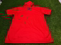 Image 2 of StrikeOut Nation Red Warm Mesh Jersey 