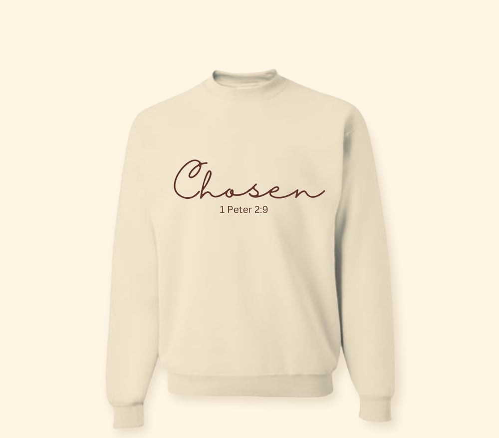 Image of Chosen Cream Sweatshirt