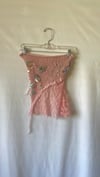 Pink Champagne Tie Top