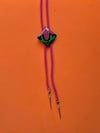 Artsy Flower Bolo Tie