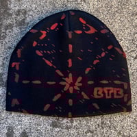 Image 1 of PINWHEEL BEANIE - RED