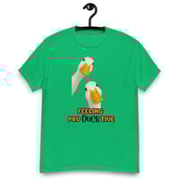 Image 11 of Unisex classic tee, Productive Duck Funny Tee