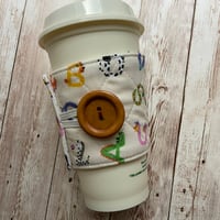 Image 4 of “Back to School” Quilted Hot/Cold Cup Coz