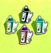Image 1 of Bloop Spraycan Enamel Pin
