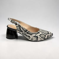 Image 1 of LOUJO ISLA BLACK WHITE SNAKE