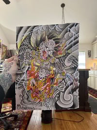 Image 2 of Original oni painting